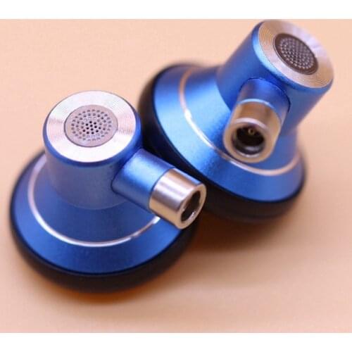 Diy 15.4mm Graphene unit HiFi Heavy Bass Sound Earphone Flat Head Earbuds with MMCX Interface headphone