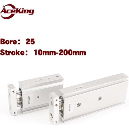 Double-axis cylinder TR25x10 25x20 25x30 25x4025x50-s parallel cylinder with magnetic field TR25-20 TR25-30 TR25-40 TR25-50