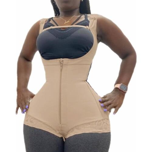 Women Double Compression Garment Adjustable Straps ——achieve an Hourglass Figure Cinta Modeladora Gaine Colombienne