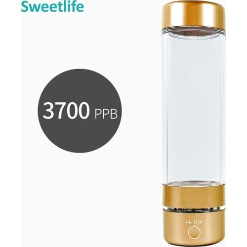 H2Life Hydrogen Generator Cup Disolved Hydrogen Maker Hydrogen Rich Water Portable Bottle Ionizer Pure H2 Electrolysis Generator