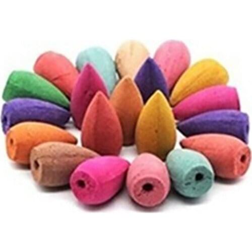 Ceramic Burner Waterfall Reflux Incense Burner Home Decoration Aromatherapy Decoration 60 Cone Incense