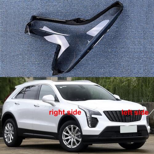 For Cadillac XT4 2018 2019 2020 2021 Front Headlights Shell Transparent Cover Headlamp Shell Glass Replace Original Lampshade