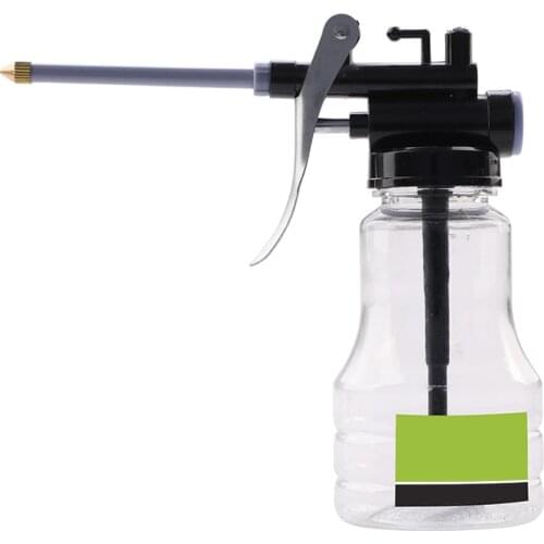 Oiler For Greasing Transparent Oil Can Lubrication High Pressure Pump Oiler Lubricating Oil Plastic Machine 250ml grease gun