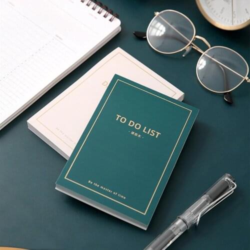 New Arrival Simple Series N times Sticky To Do List Memo Note Daily Planner Notepad Notebook Kawaii Stationery