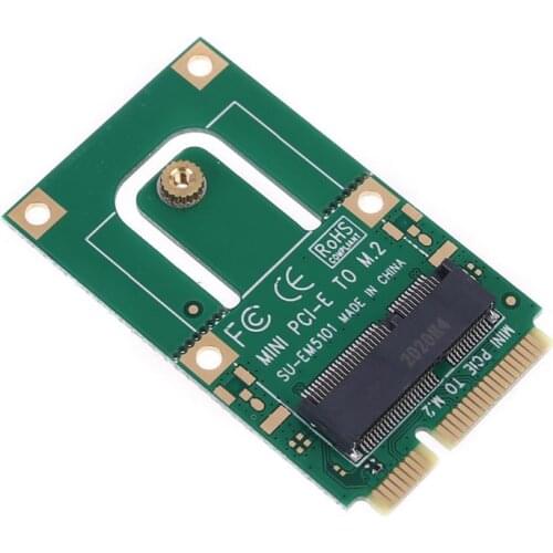 Mini PCI-E to m2 Adapter Converter Expansion Card m2 Key E Interface for m2 P9YA