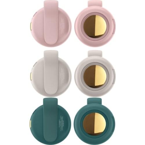 Ortable Hands-free USB Waist Fan 5 Hours Run Time 3 Modes Wind Mini USB Fan Hanging Air USB Cooler Fan For Sports