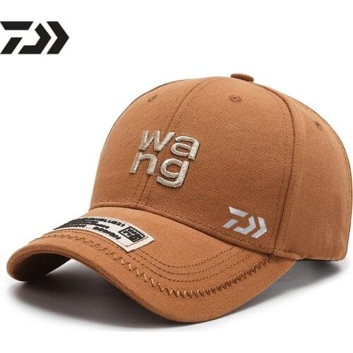 2021 Daiwa Fashion Fishing Sun Hat Men and Women Summer Sun Hat with Extended Brim Outdoor Riding Mountaineering Baseball Cap
