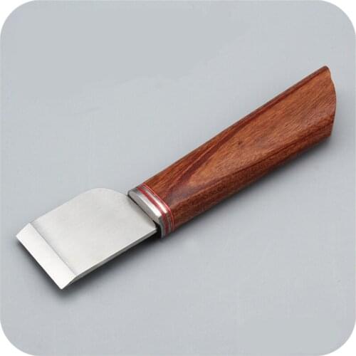 High Quality Leather Craft Cutting Knife DIY Craft Knife Sharpening Skiving Tool Steel Blade