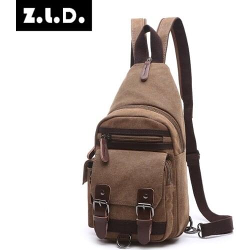 Z.L.D. Best Selling New Ladies Backpack Casual Student Bag Mini Men And Women Brand Designer Canvas Bag Mochila De Dama Bolso