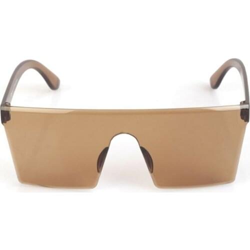 2021 New Fashion Women Crystal Sunglasses Vintage Brand Design Shades UV400 Gradient Rimless Driver Shades Spuare Mirror Summer