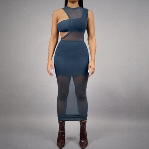 2021 New Elegant Summer Mesh Dress 3 Pieces Set Outfits Sexy Crop Top+Mini Skirt+Long Dress Fashion See-Through Patchwork Suits