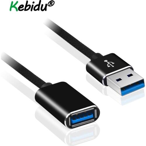1M USB Cable Super Speed USB 2.0 Data Cable Data Sync USB 2.0 Extension Cable Cord USB 2.0 Extender Wire For Computer Portable