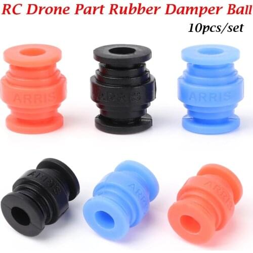 10Pcs Anti Vibration Rubber Damper Balls For F4 F7 Flight Controller Quadcopter Silicone Mount Shock Balls Drone Camera Gimbal