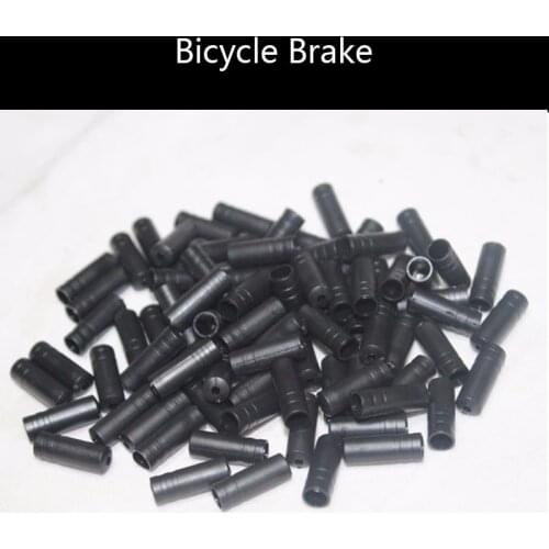 10 pcs plastic bicycle bike brake derailleur cable line wire ends caps 4mm 5mm free shipping