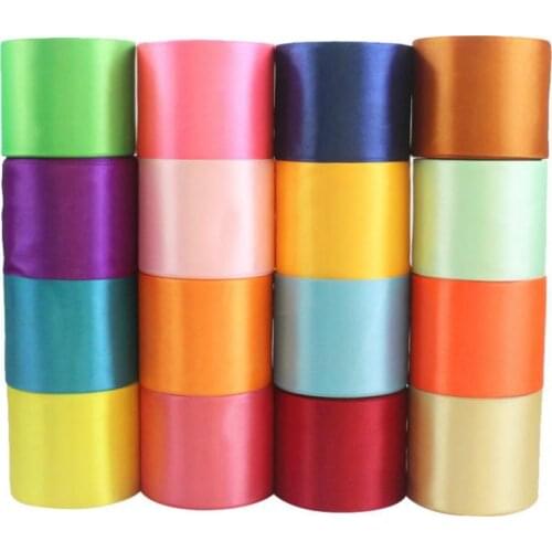 22meters/roll 8cm Satin Ribbons Handmade DIY Artificial Silk Roses Crafts Supplies Sewing Accessories Scrapbooking Material