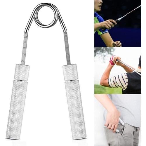 50-150LBS Adjustable Metal Heavy Fitness Hand Gripper Carpal Strength Expander Training Tool Forearm Arms Muscle Finger Gripper