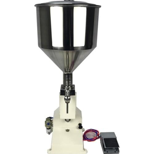 A02 Pneumatic Filling Machine Stainless Steel Arequipe Paste Liquid Filling Machine 5-50ml Cream Food Paste Honey