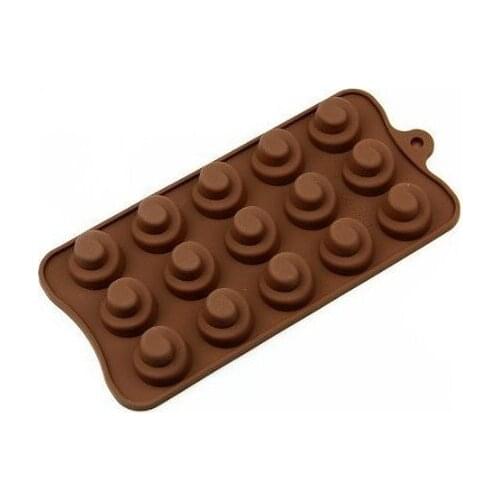 Free shipping 15 strawhat star Silicone Cake Baking Mold Handmade Soap Moulds Biscuit Chocolate Ice Cube Tray DIY Mold