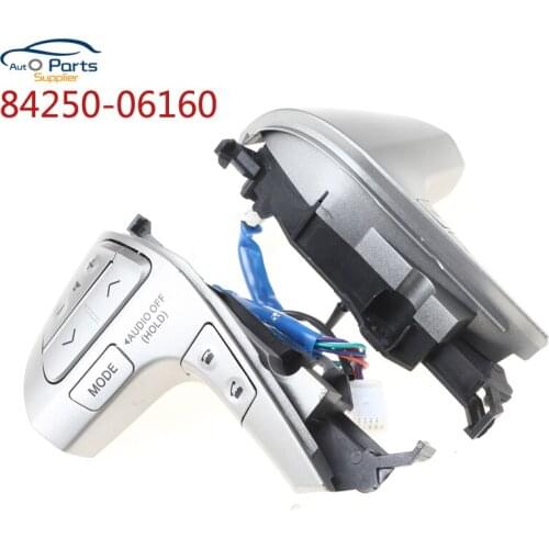 Bluetooth Steering Wheel Audio Control Button Switch For Toyota Camry Corolla Hilux Vigo Highlander Innova 2011-2013 84250-06160