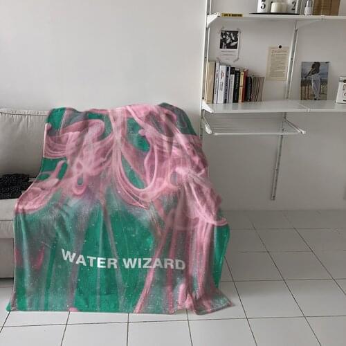 Water Elf Jellyfish Ocean Home Blanket High Quality Bedroom Living Room Sofa Blanket Lounge Hotel Travel Portable Soft Blanket