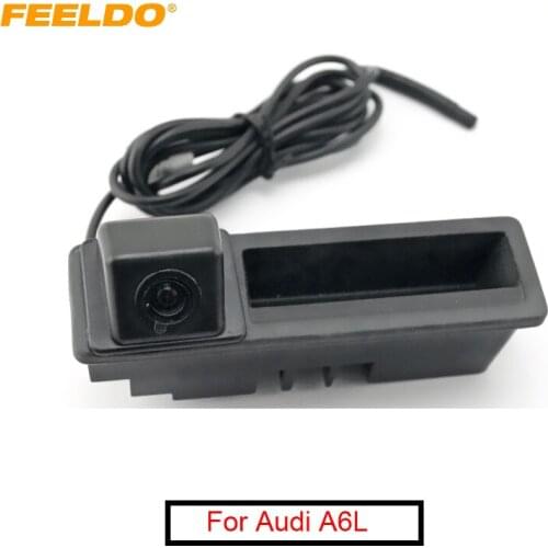FEELDO 1Set For Audi A6L/2011 Q7 A4/2011 12 Car Rear View Parking Trunk Handle Camera#AM2061