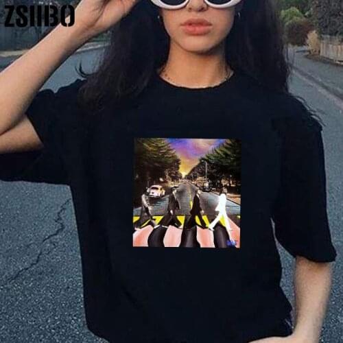 Plus Size Harajuku Shirt Women Printed tshirt Woman Tee Tops Casual Female T-shirt clothes vintage dropshipping clothing