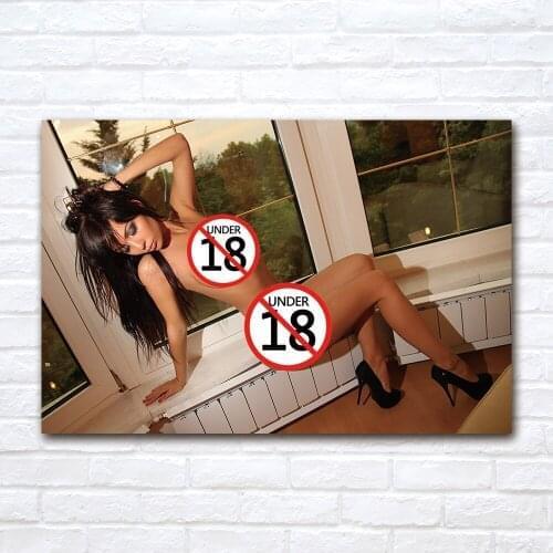 Hot Beauty Sexy Body Canvas Painting Adult Model Posters Prints Wall Art Pictures For Bedroom Living Room Decoration