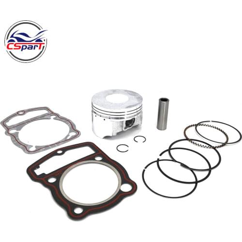 Racing Molybdenum 65.5MM 15MM Piston Ring Gasket Kit CB250 CB200 200CC 250CC 165FMM ZongShen Loncin Dirt Pit Bikes Motorcycle