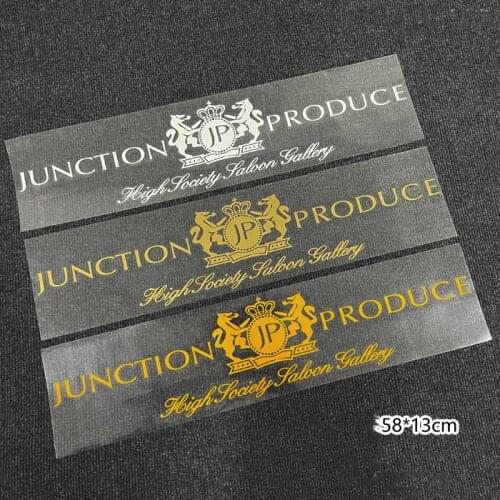 JP Modified Car Stickers Front Windshield Stickers VIP Side Skirts Door Stickers Evolution Rear Glass Decals