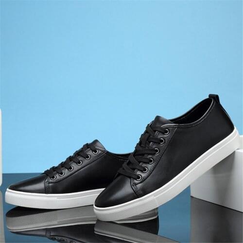 New large size mens shoes first layer cowhide British leather sports shoes non-slip outdoor hiking wear-resistant breathable