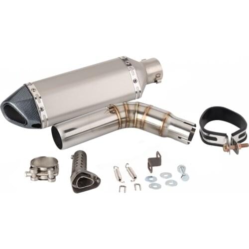 SV 650X For Suzuki SV 650 2016 - 2019 SV650 SV650X Escape Slip-on Motorcycle Exhaust Pipe Muffler And Link Pipe System