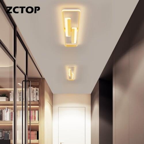 Gold Black LED Ceiling Light Home Lights for Living Room Dining Room Bedroom Kitchen Indoor Lighting Fixture Decor Ceiling Lamps