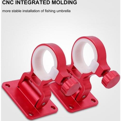 2Pcs Fishing Box Umbrella Holders Folding Lightweight Integrated Molding Fishing Box Umbrella Stand for Sea Fishing