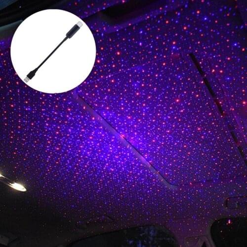 USB decorative LED lamp roof night light projector for Opel Astra VAUXHALL MOKKA Zafira Insignia Vectra Antara