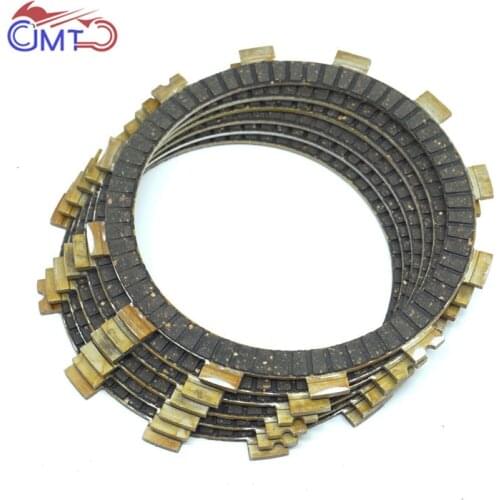 For Suzuki ATV Quadsport 230 LT230S 1985-1988 Quadracer 250 LT250R 1985-1986 Clutch Friction Disc Plate Kit 6 Pieces