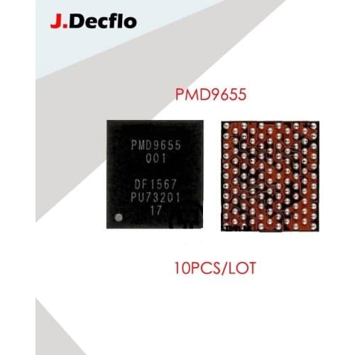JDecflo 10pcs/Lot BBPMU PMD9655 BBPMU_RF PMU For iPhone 8 8P X Baseband Small Power IC Chip Qualcomm Version Integrated Circuits