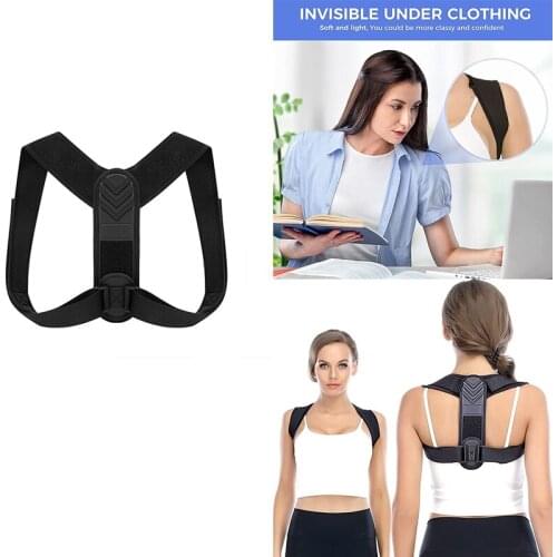 Posture Corrector for Adjustable Upper Back Brace for Clavicle Support and Spinal Alignment Back Support Straightener