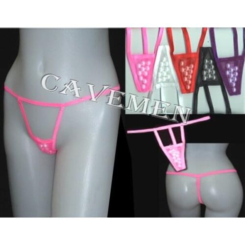 Massage Pearl * 2224 *Ladies Thongs G-string Underwear Panties Briefs T-back Swimsuit Bikini Free Shipping