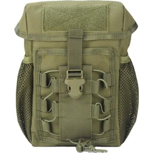 Men Tactical Molle Pouch Belt Waist Pack Bag Military Waist Pack Travel Camping Bike Bags Army EDC Belt Pouch Sholder bag