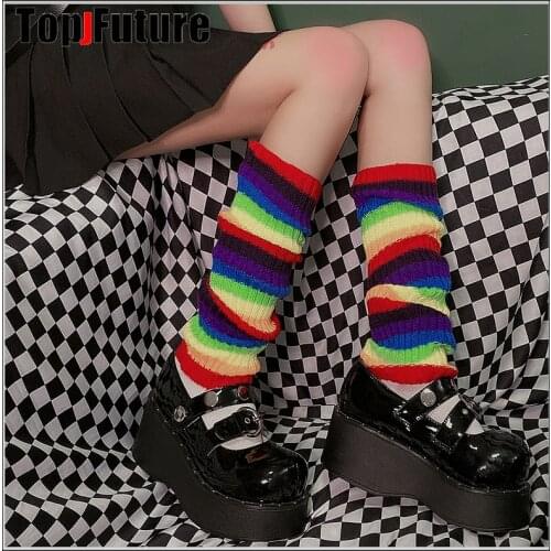 Japanese Lolita Sweet Girl Leg Warmers Wool Ball Knitted Foot Cover Women Autumn Winter Leg Warmer Socks Heap Heap Socks