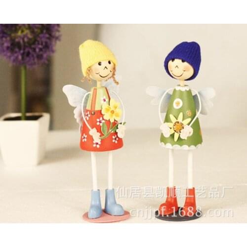 Home Decoration creative crafts factory direct new painted wooden doll stand paragraph LL-1387B