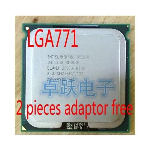 Original Intel Xeon X5260 Processor 3.33GHz /1333MHz/ LGA771/6MB CPU Free shipping