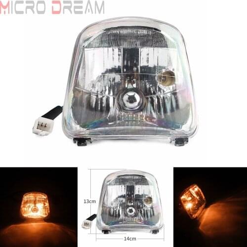 Enduro Dual Sport H4 Bulb Headlight Naked Motorcycles 12V Head Lamp for HONDA YAMAHA SUZUKI CRF WRF YZ TTR MX Pit Dirt Bike