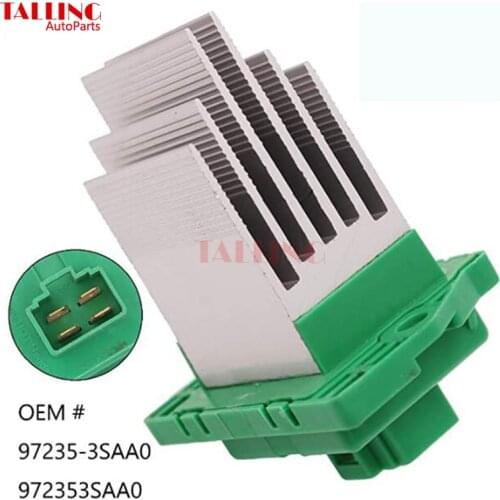 Suitable for Hyundai Tucson IX35 cable 8 car air-conditioning blower speed regulation resistance speed regulation module 97235-4