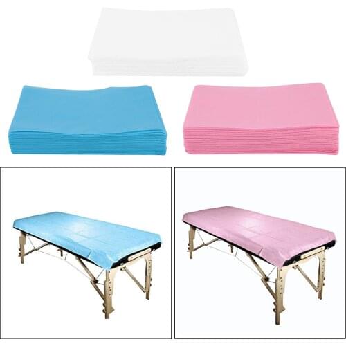 10Pcs Bed Sheets Waxing Table Covers for Tattoo Permanent Makeup 80x180cm