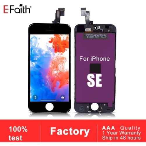 340 PCS Efaith AAA Quality LCD Assembly For iPhone SE LCD Display with Touch Screen Digitizer + Repair Tools Gift