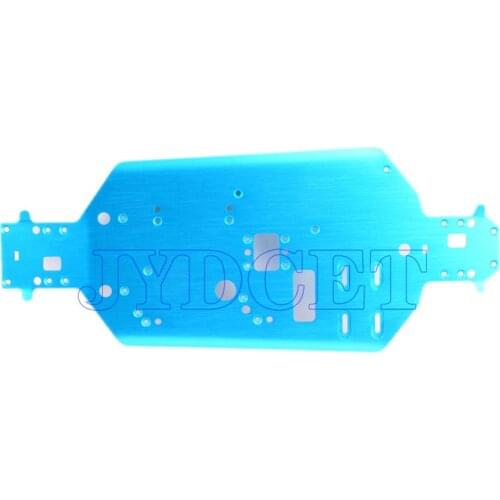 06001 Upgrade Parts Aluminum Chassis For 1/10 HSP 94106 94108 Off-Road Buggy RC Cars