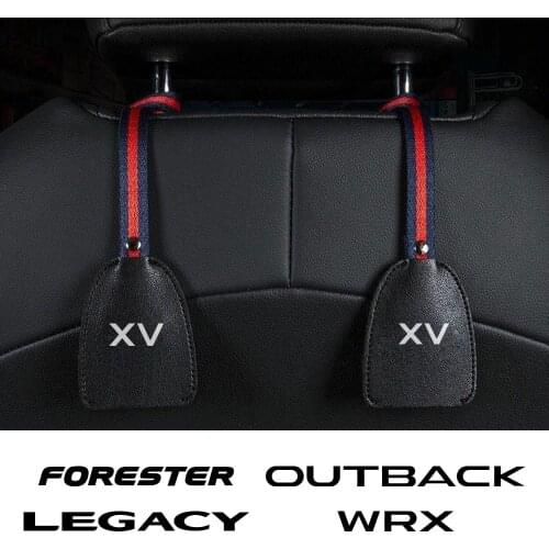 1PCS Car Seat Headrest Hanger Hook For Subaru Forester XV Outback Legacy WRX Tribeca Levorg BRZ Crosstrek Exiga Car Accessories