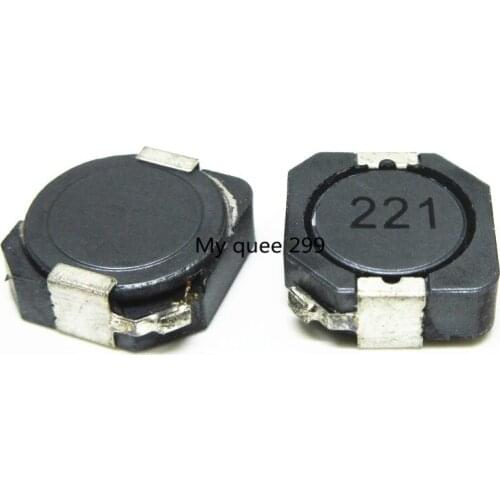 10pcs/LOT CDRH127 CD127 15UH Chip inductor 12*12*7mm 220uH 221 SMD Power inductor Free Shipping