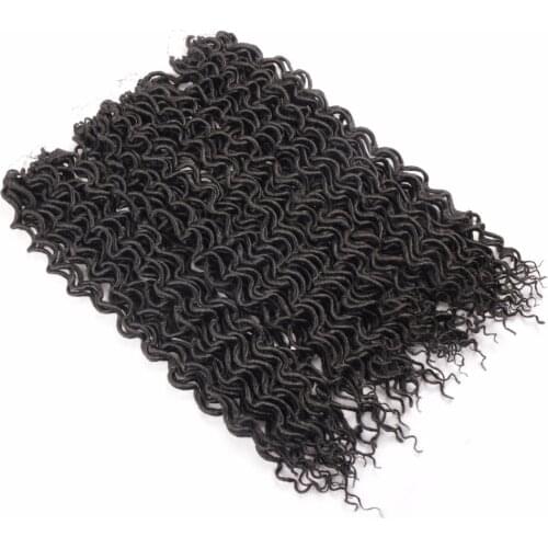 20 Roots Curly Faux Locs Crochet Hair 20'' Soft Braids Darling Soft1 pcs a lot
